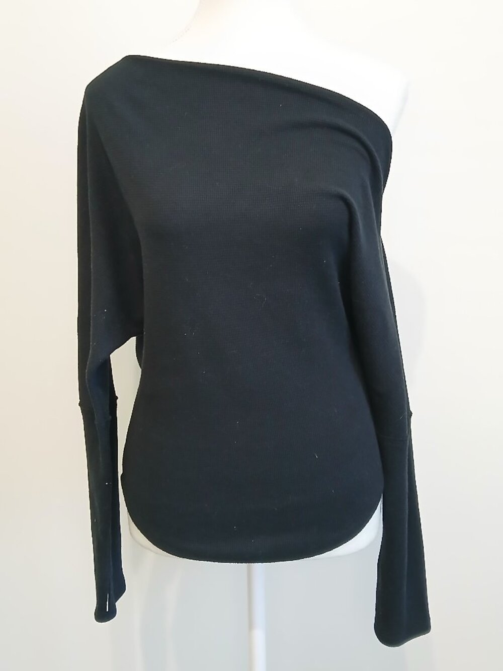 Free People We The Free Fuji Waffle Knit Thermal Top Size Small - Picture 3 of 9